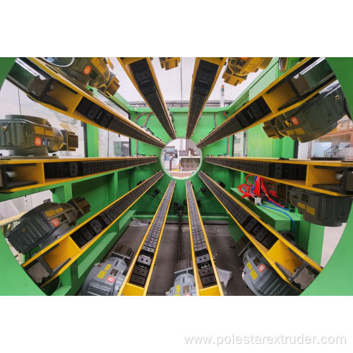 Haul Off Machine For Plastic Pipe Making Machine